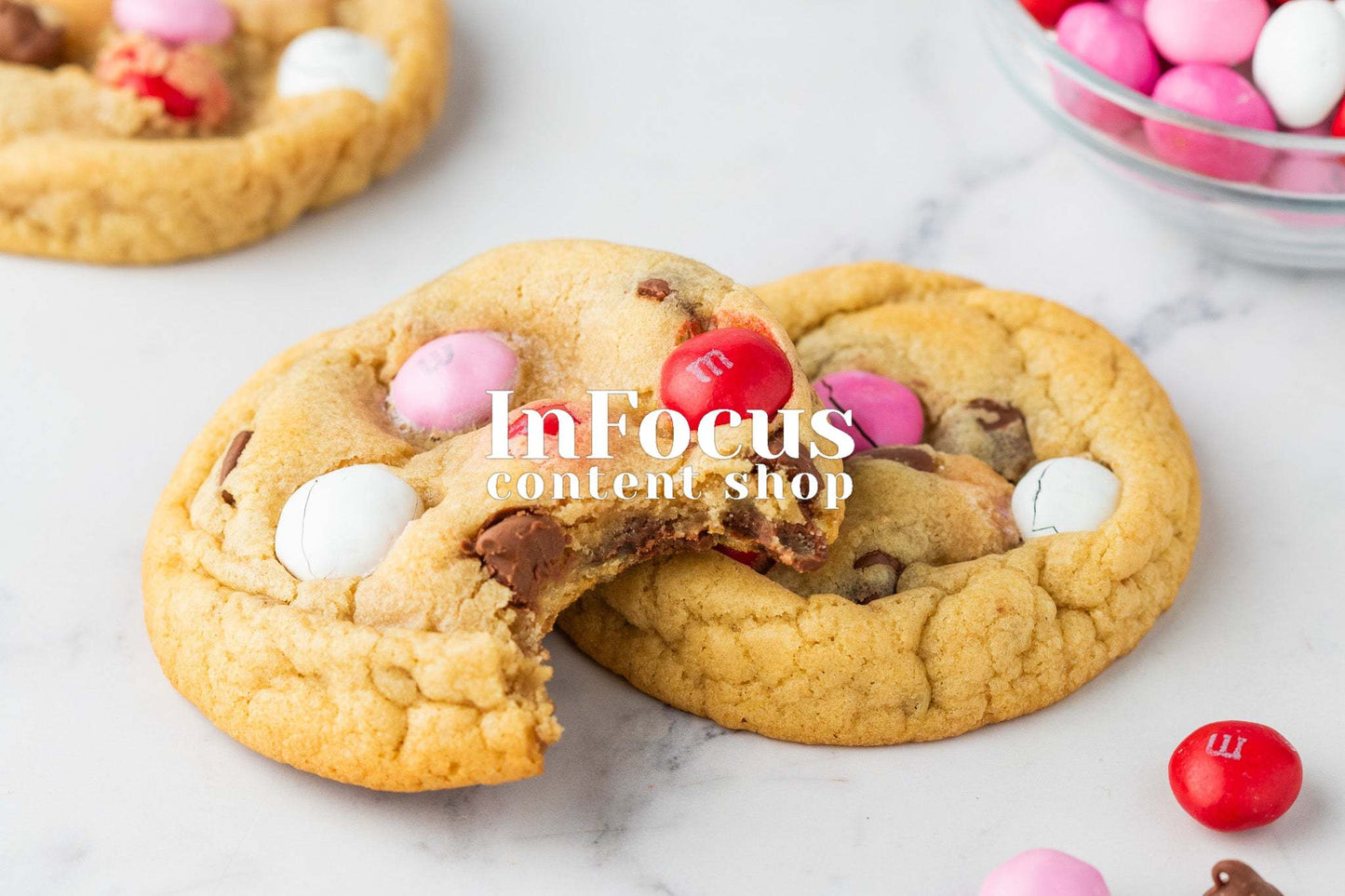 Valentines M&M Cookies- Exclusive