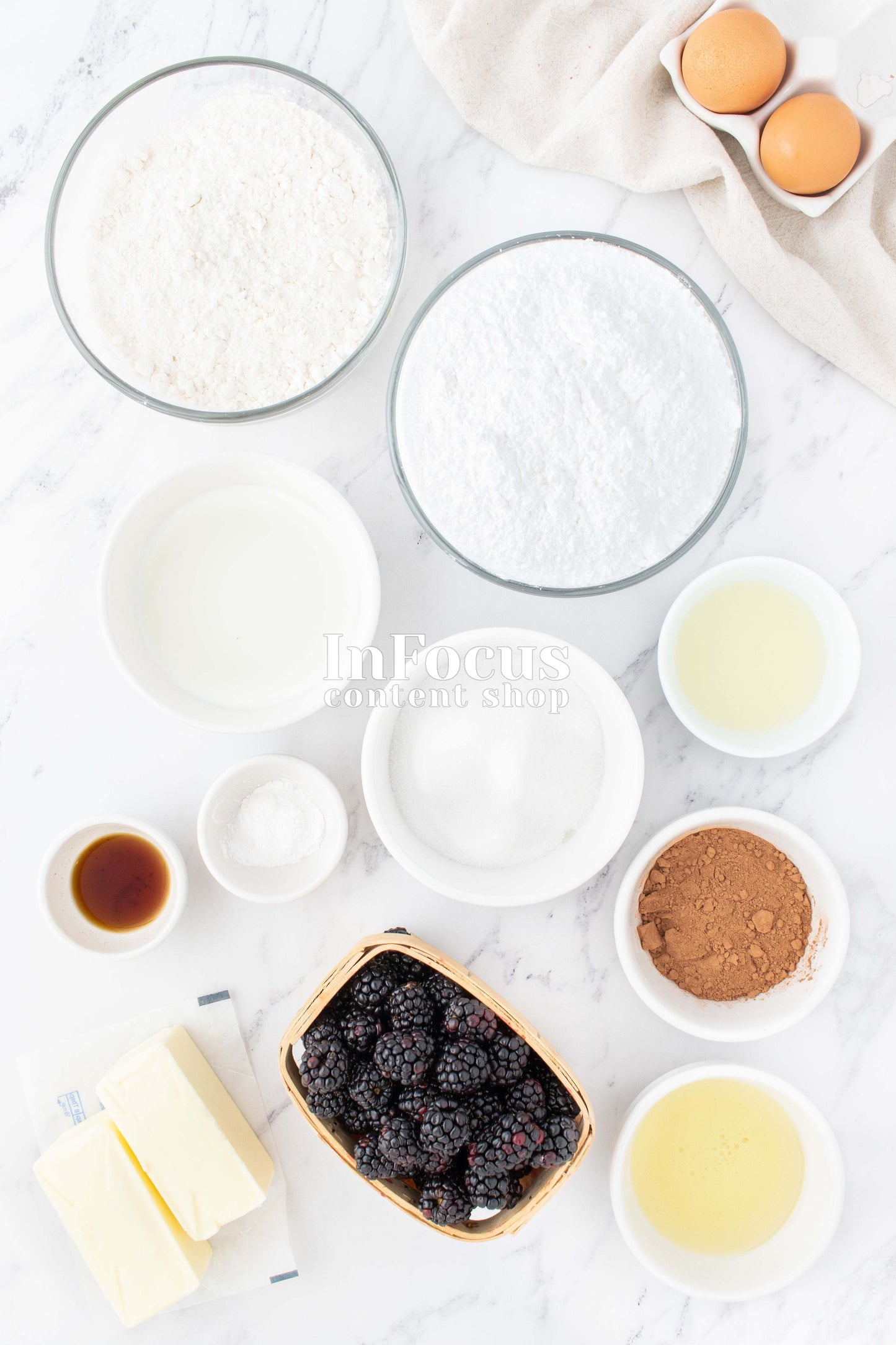Blackberry Cupcakes- Semi-Exclusive Set 2