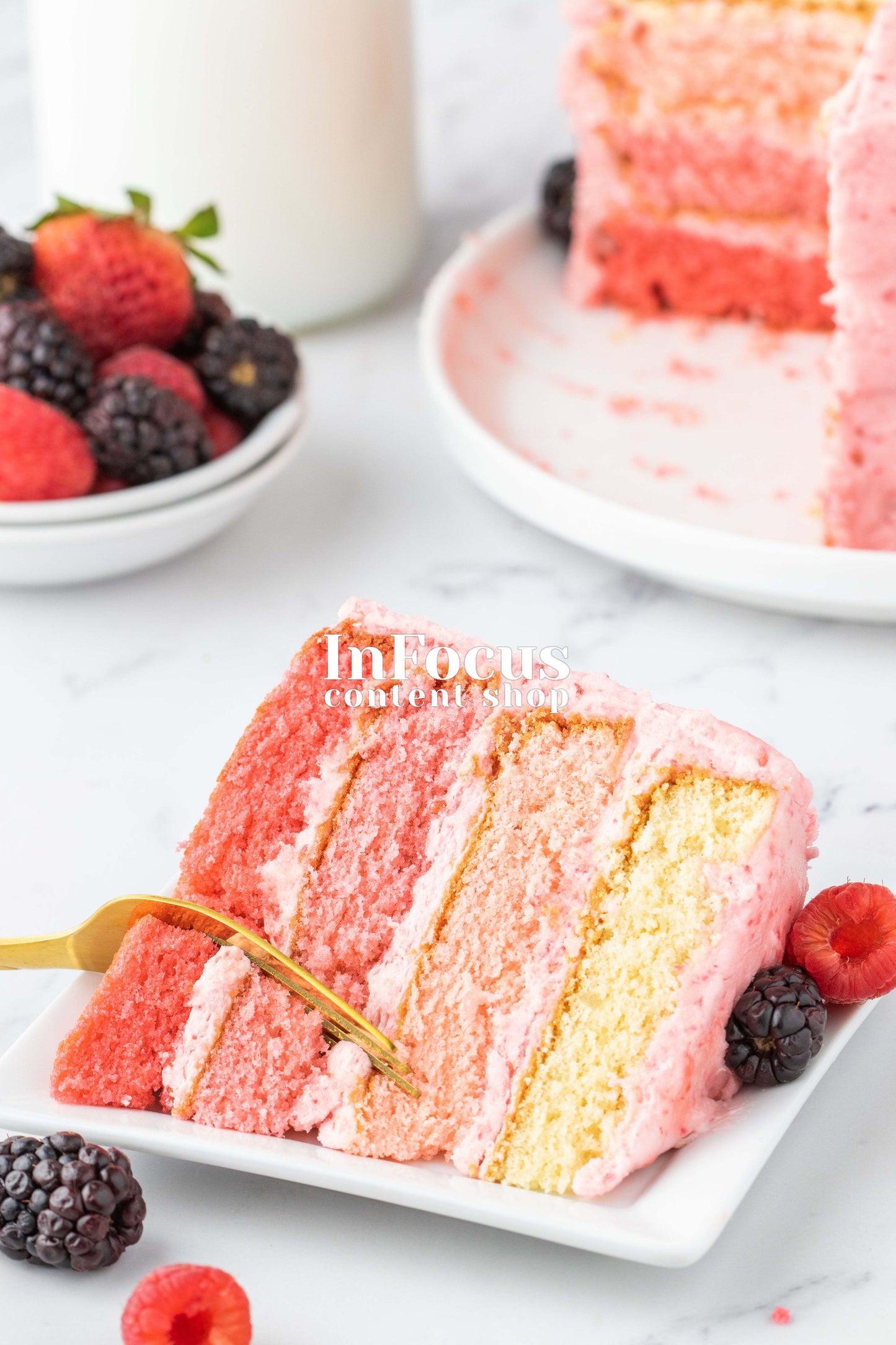 Mixed Berry Layer Cake- Semi-Exclusive Set 1