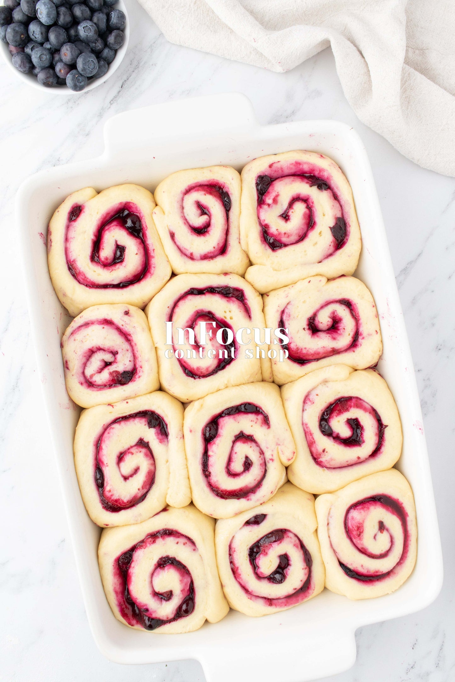 Blueberry Sweet Rolls- Exclusive
