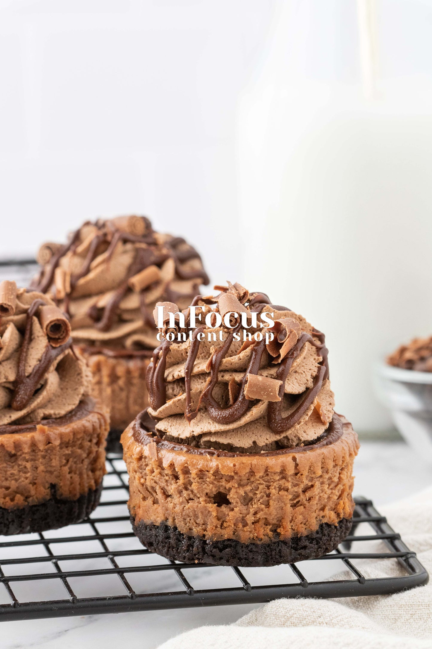 Mini Chocolate Cheesecakes- Exclusive