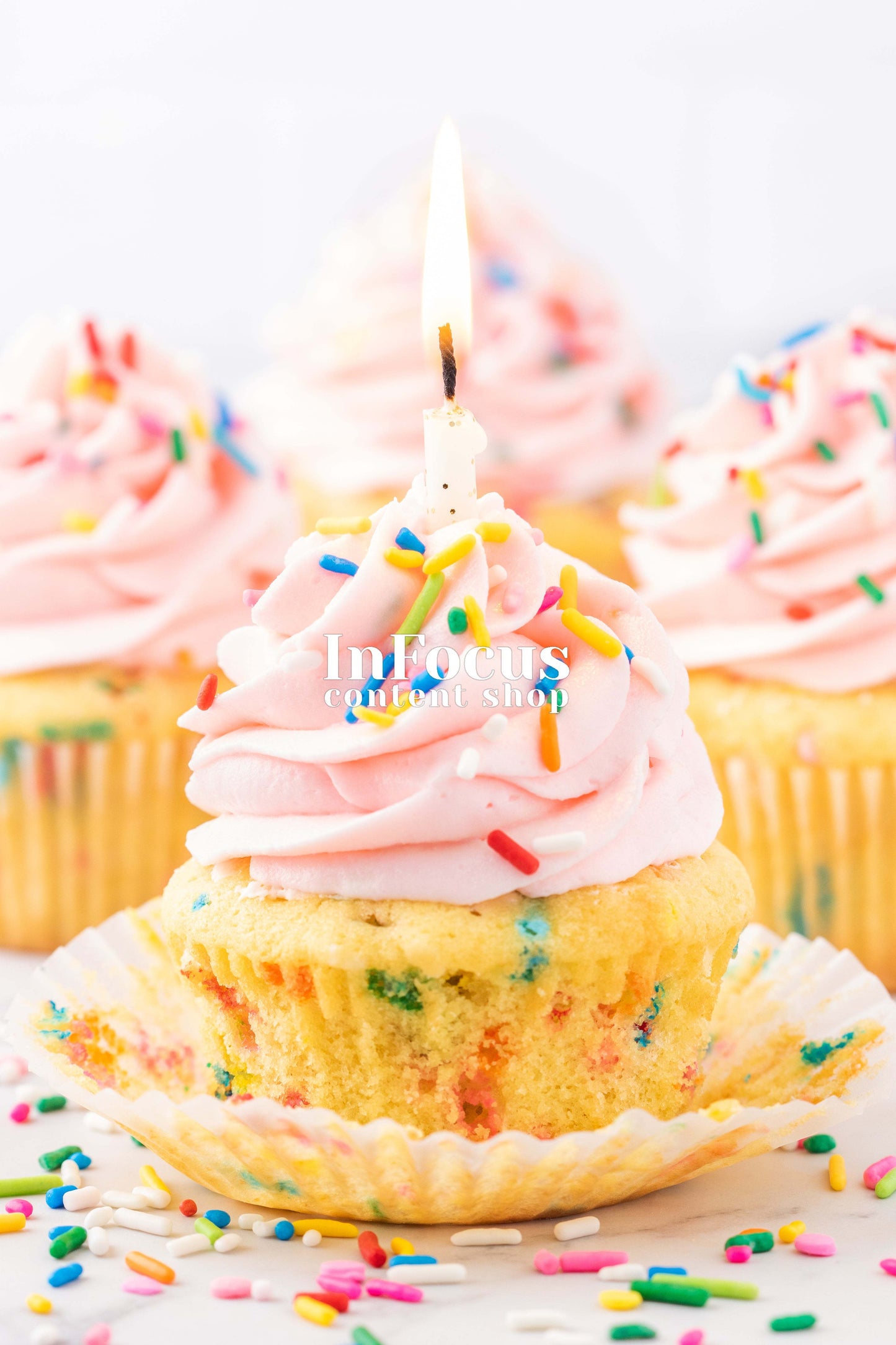 Funfetti/ Birthday Cake Cupcakes- Semi-Exclusive Set 1