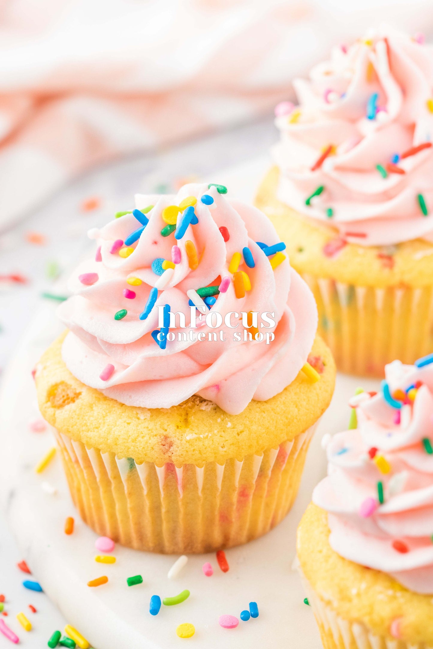 Funfetti/ Birthday Cake Cupcakes- Semi-Exclusive Set 1