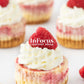 Mini White Chocolate Raspberry Cheesecake- Exclusive