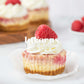 Mini White Chocolate Raspberry Cheesecake- Exclusive