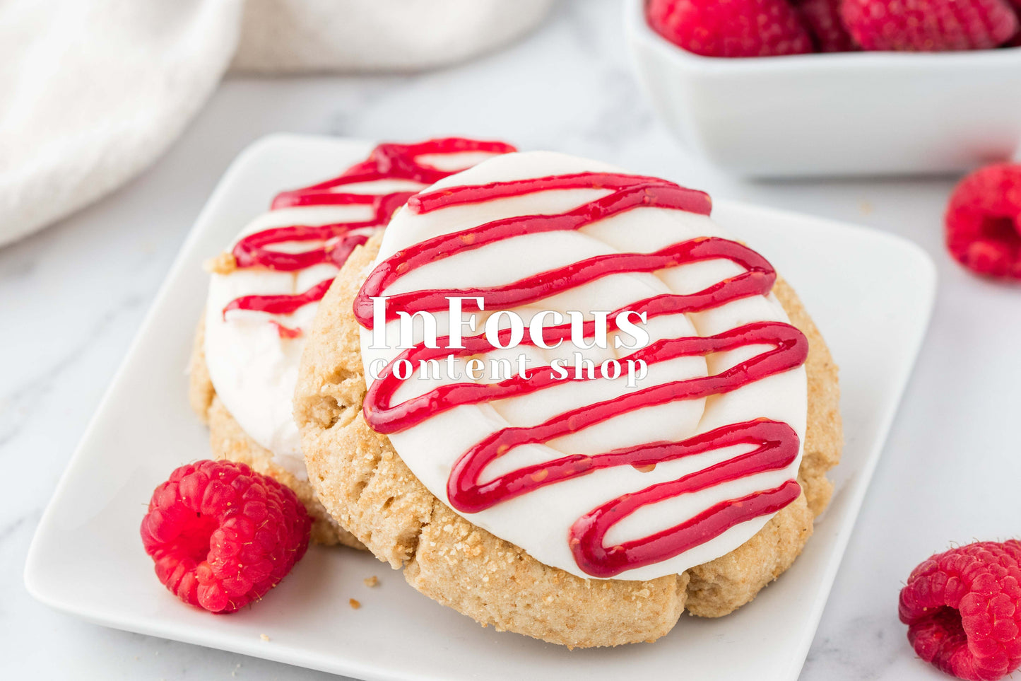 Raspberry Cheesecake Cookies- Exclusive