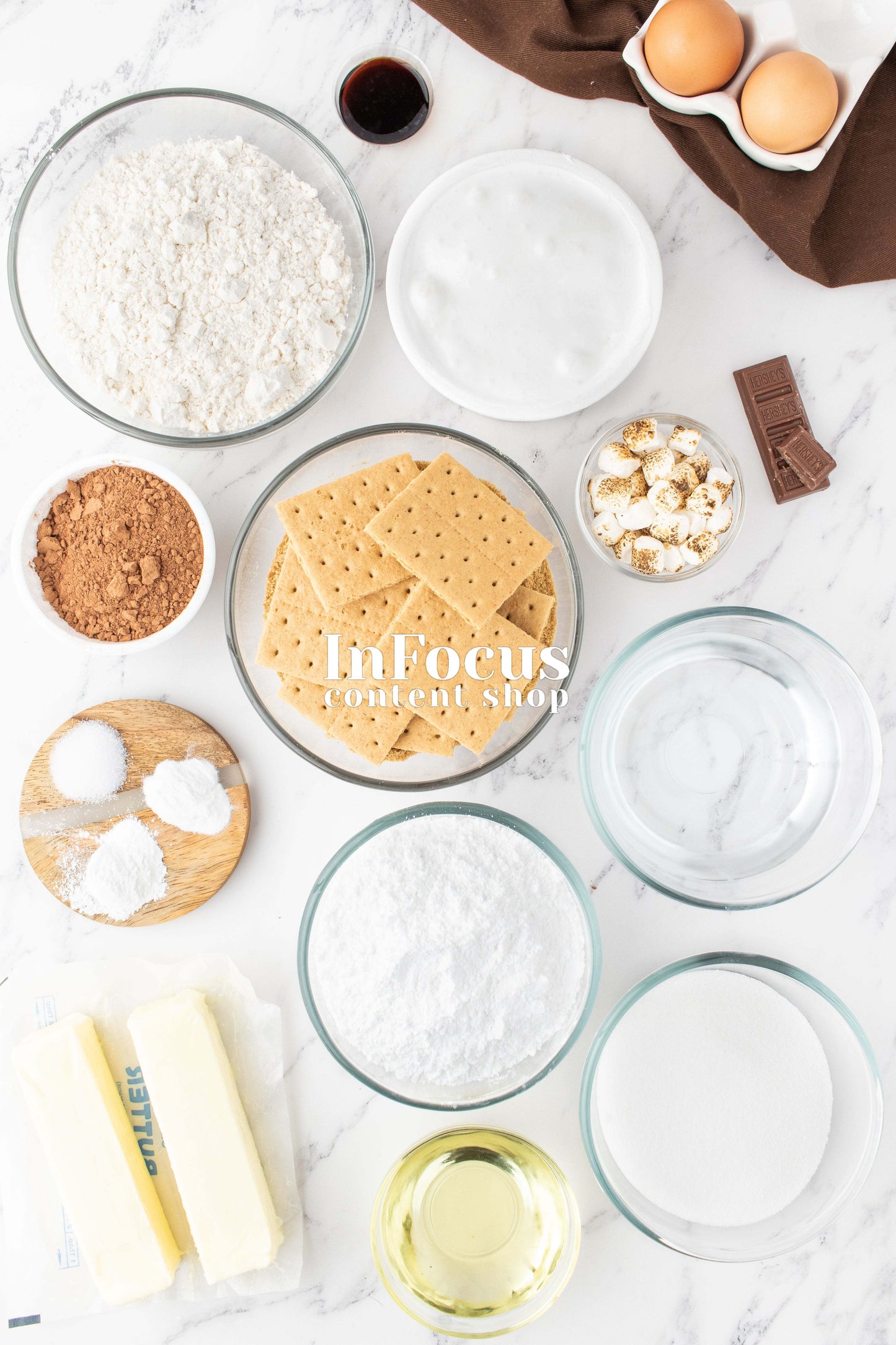 S'mores Cupcakes- Semi-Exclusive Set 3
