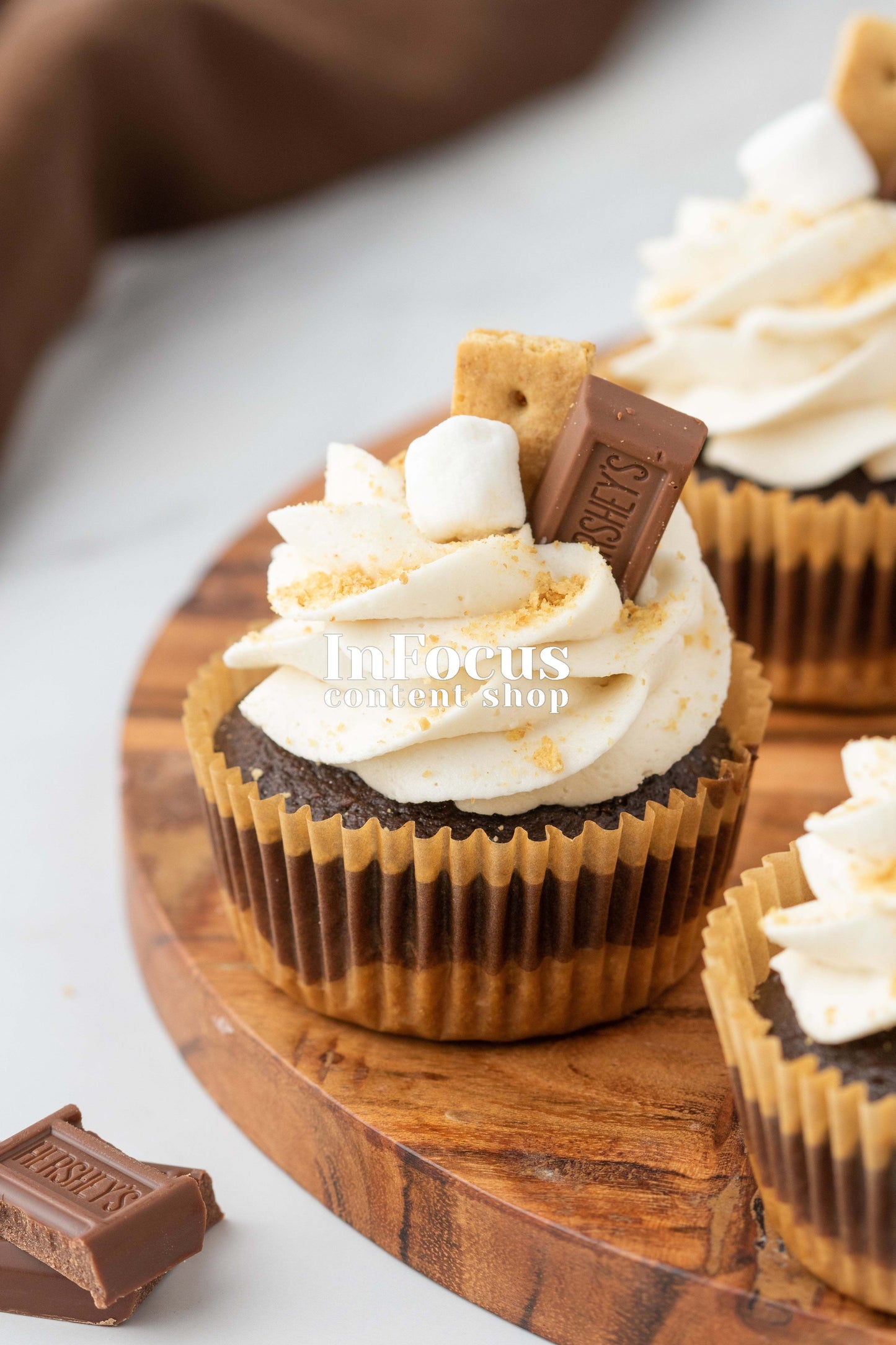 S'mores Cupcakes- Semi-Exclusive Set 1