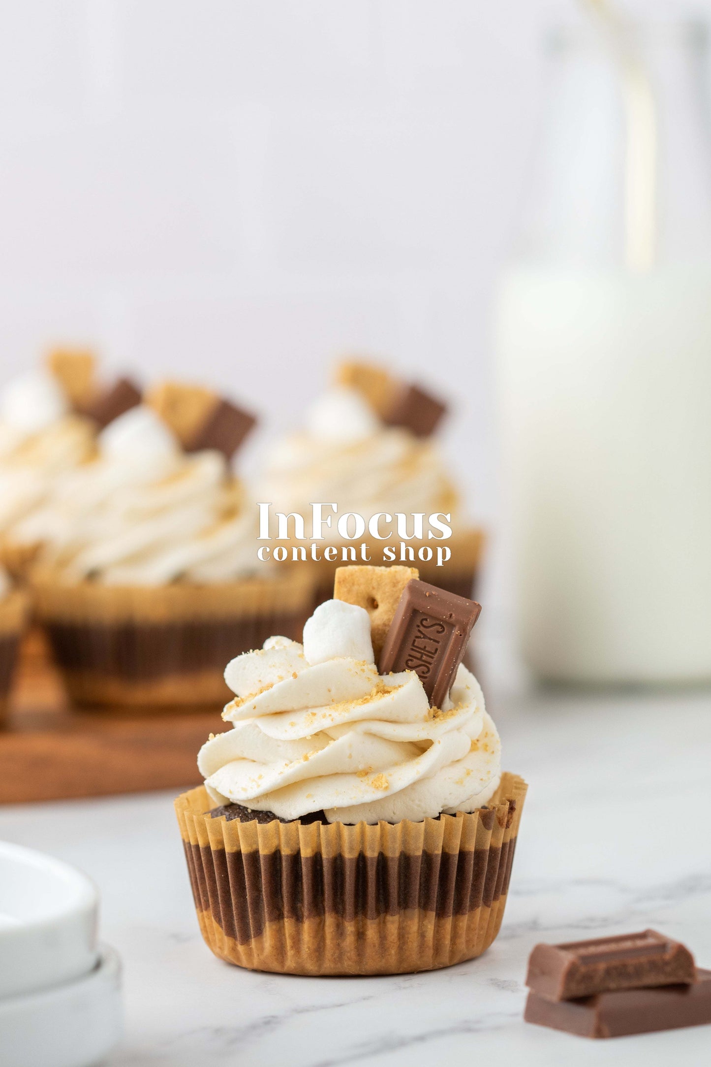 S'mores Cupcakes- Semi-Exclusive Set 1
