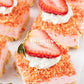 Strawberry Crunch Cheesecake Bars- Exclusive