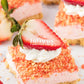 Strawberry Crunch Cheesecake Bars- Exclusive