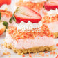 Strawberry Crunch Cheesecake Bars- Exclusive